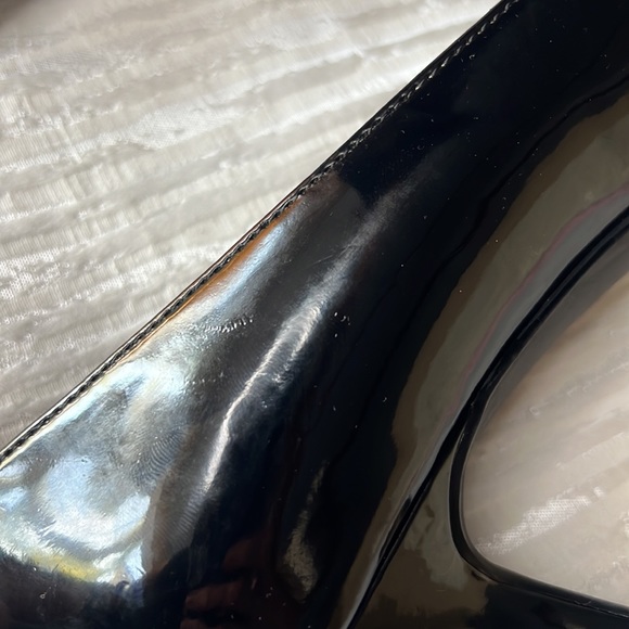 Kelly & Katie Black Patent Leather Stiletto Shoes / Heels Size 8.5, 3” Heel - Picture 15 of 16